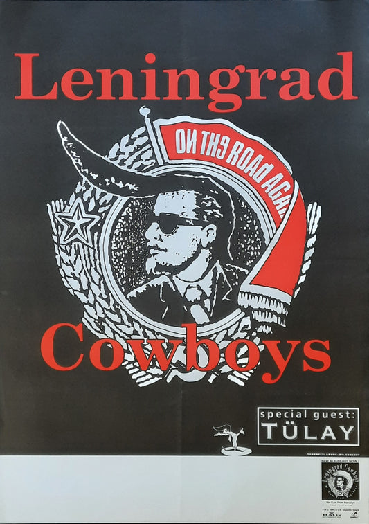 LENINGRAD COWBOYS Original Concert Poster 1995  Germany 1