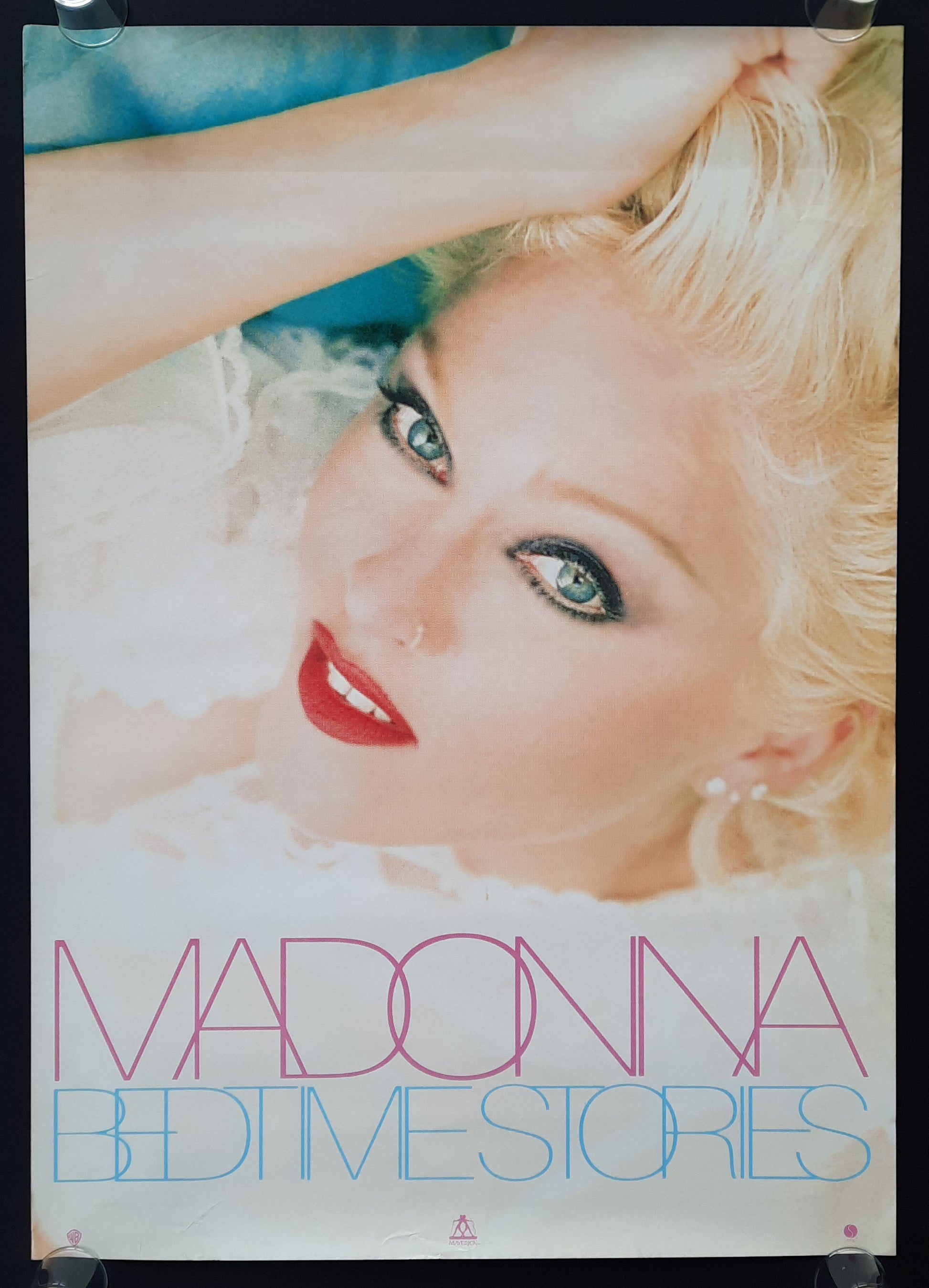 MADONNA 1994 Promotion Poster "Bedtime Stories" Album 1st print 2
