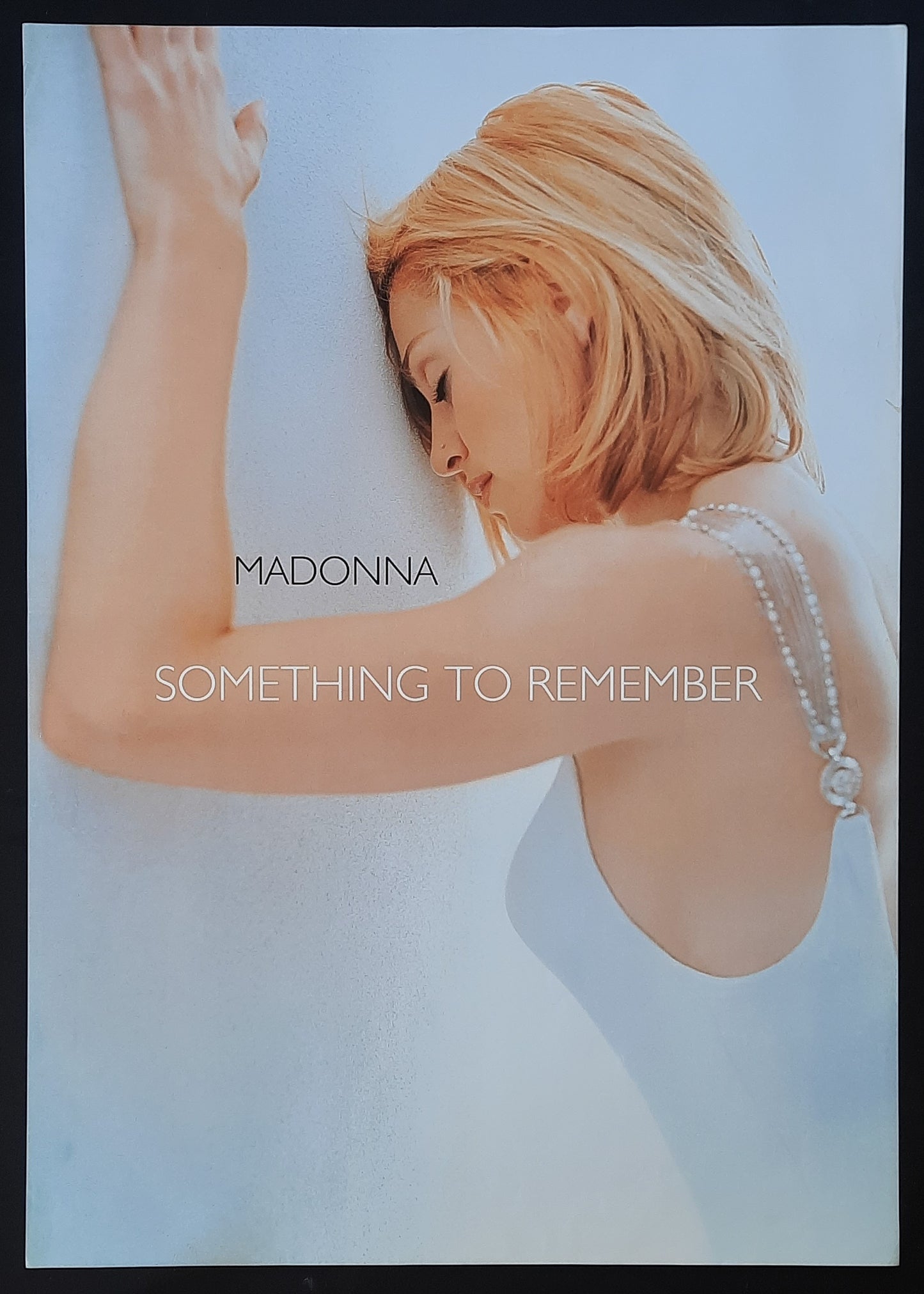 MADONNA Original Promotion Poster - 1995 Album SOMETHING TO REMEMBER