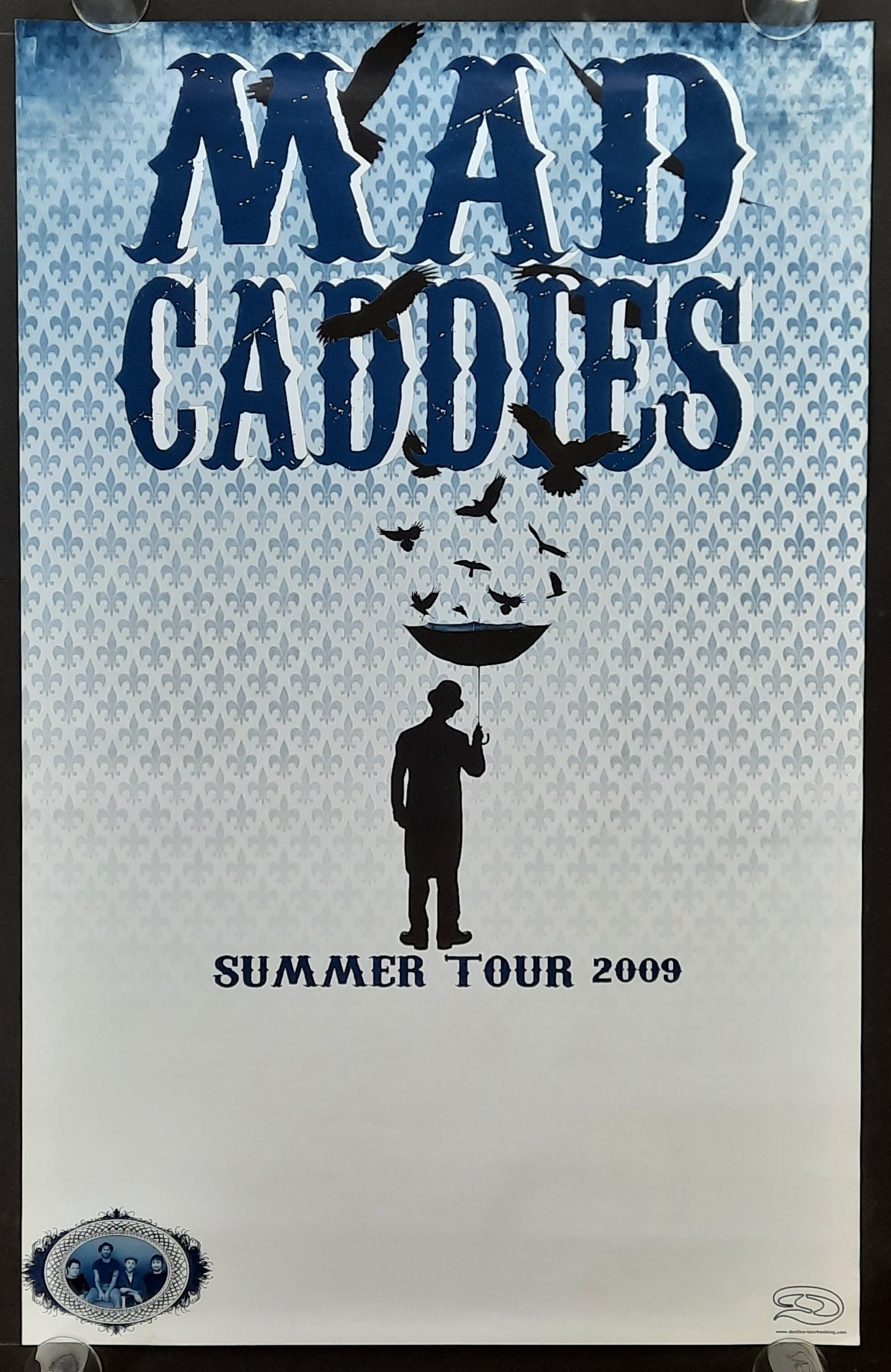 MAD CADDIES Original Concert Poster 2009 Summer Tour 84 x 55