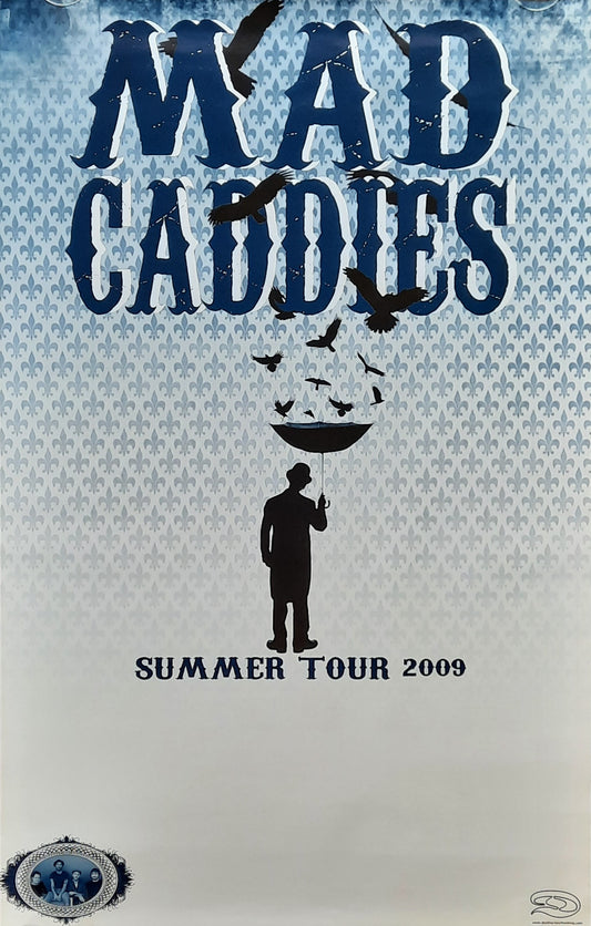 MAD CADDIES Original Concert Poster 2009 Summer Tour 84 x 55 1