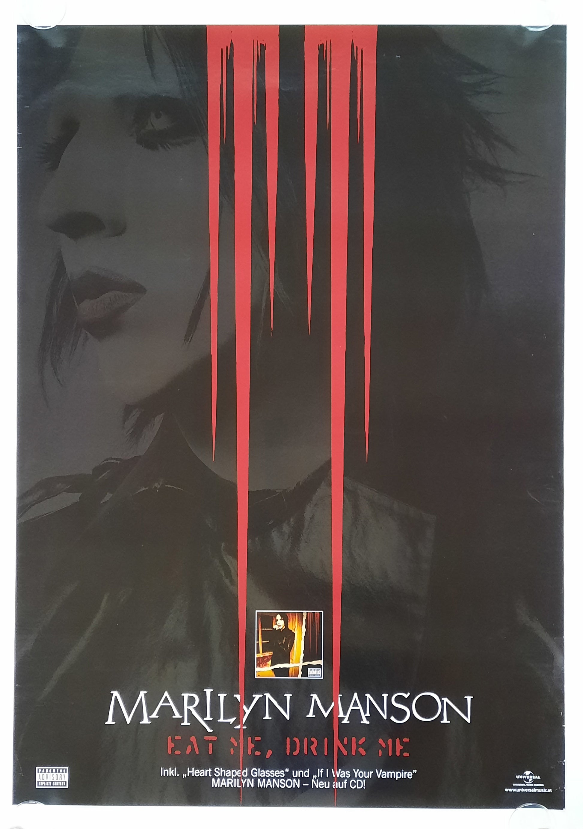 MARILYN MANSON 2007 "Eat Me, Drink Me" Album Promotion Poster 1st Print 2