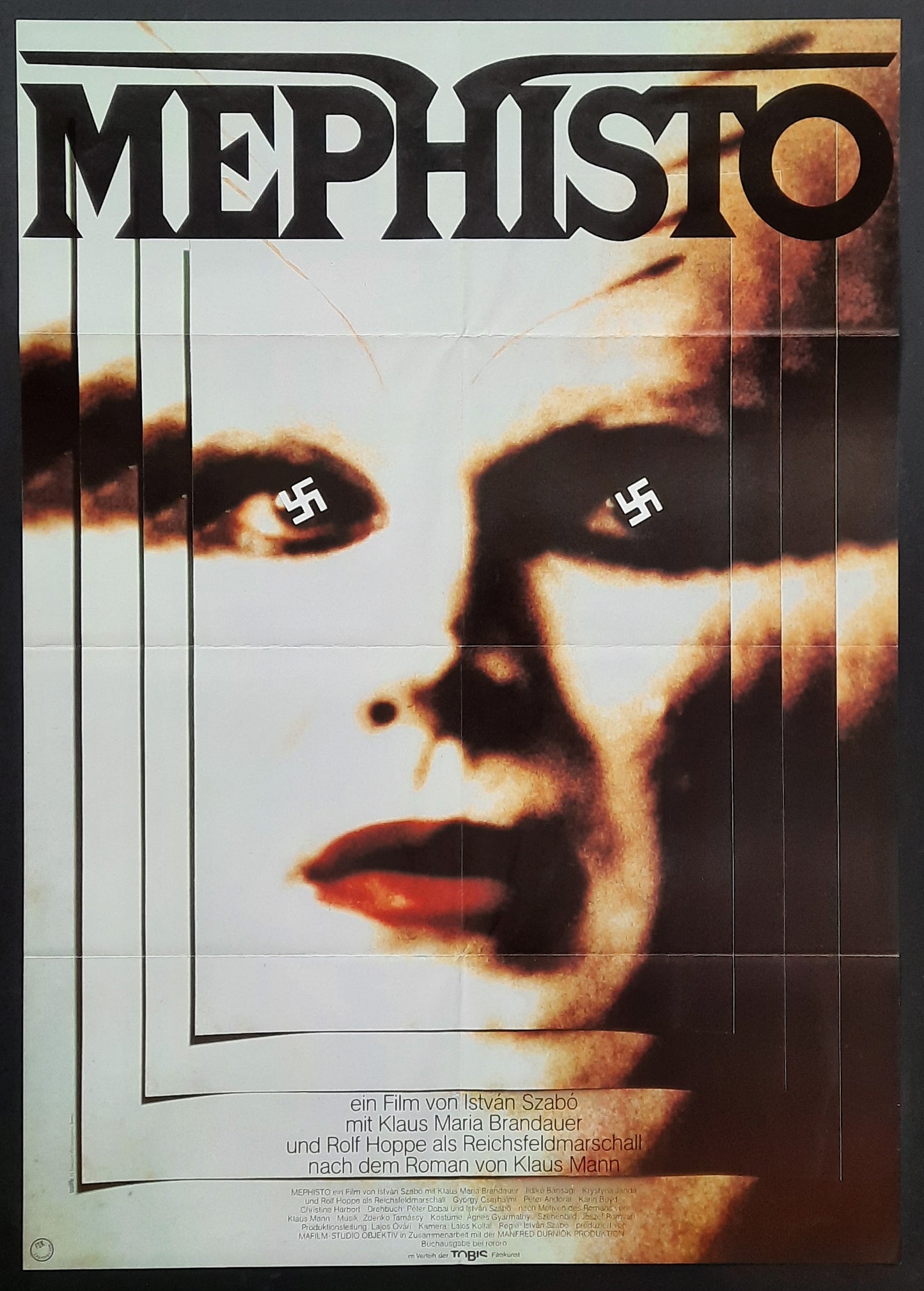 MEPHISTO 1981 István Szabó Klaus Maria Brandauer German 1-Sheet Movie Poster 2