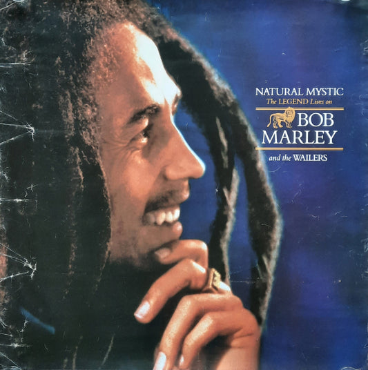 BOB MARLEY 1995 promotion poster Album "Natural Mystic" 30 x 30 inch