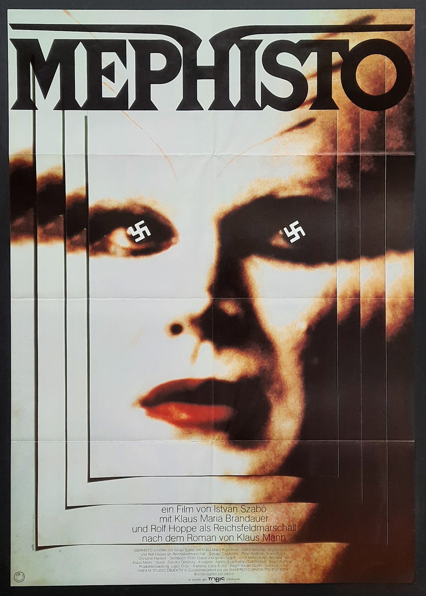 MEPHISTO 1981  István Szabó Klaus Maria Brandauer German 1-Sheet Movie Poster 23 x 33 (Kopie)