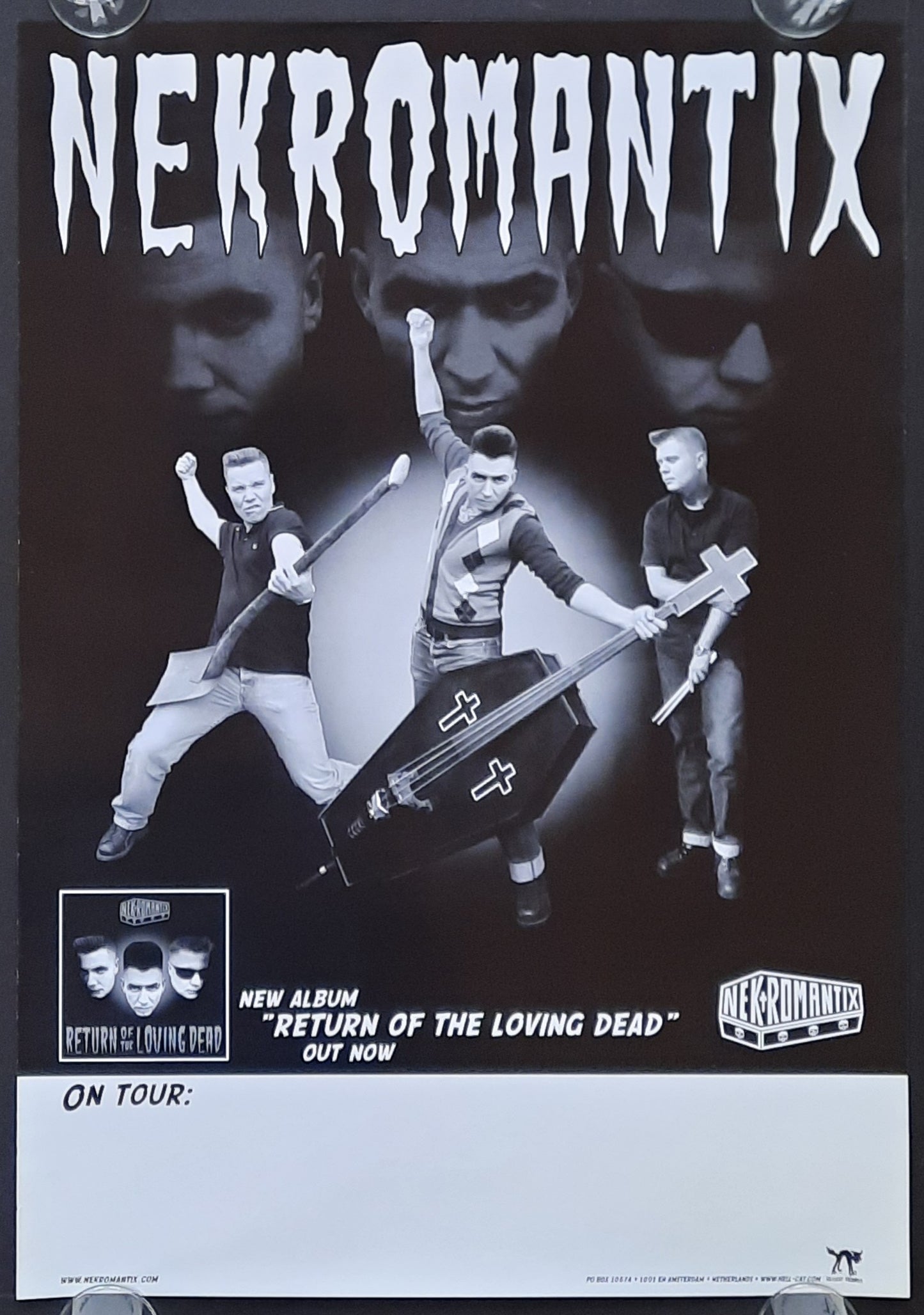 NEKROMANTIX Original Concert Poster 2002 Return Of The Loving Dead Tour 42x59b (6) 1