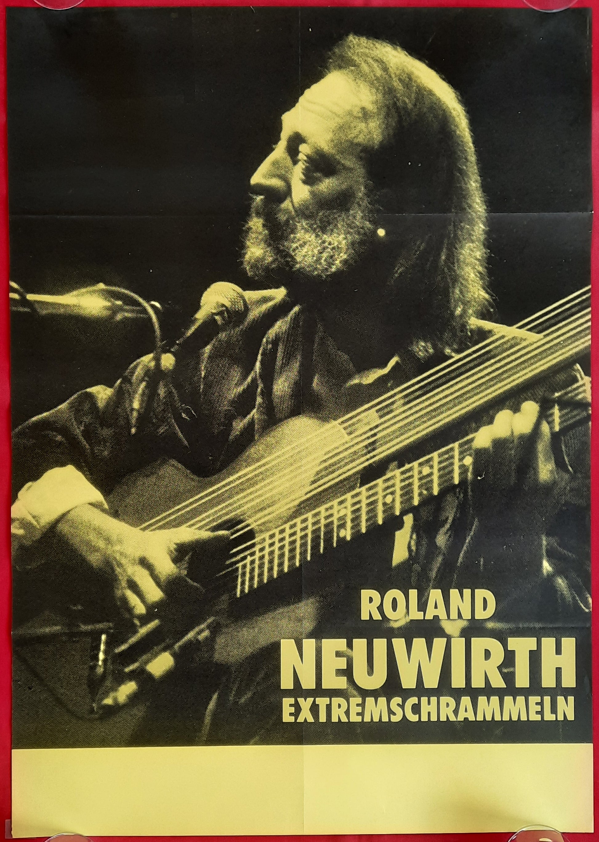 NEUWIRTH EXTREMSCHRAMMELN Original Concert Poster 1990s Austria