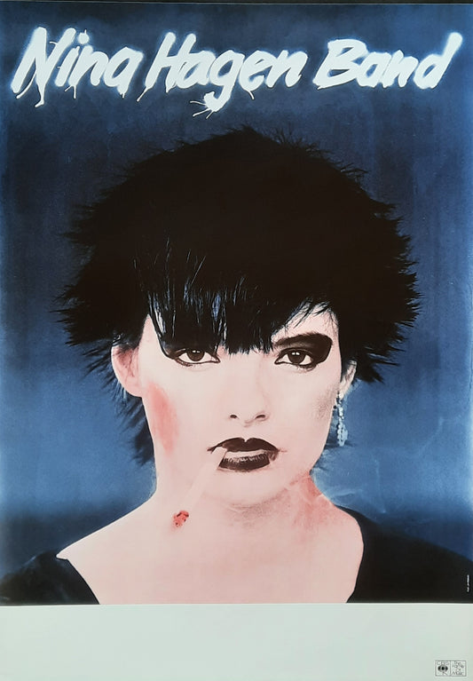 NINA HAGEN Original Concert Poster 1978 (blank) Germany 1