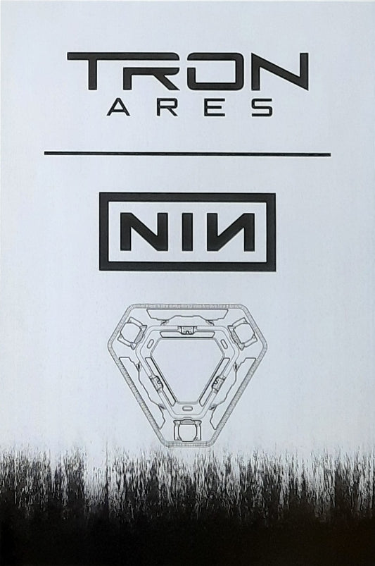 NINE INCH NAILS 2025 Original Promotion Poster - Album TRON ARES 30,5x45,5