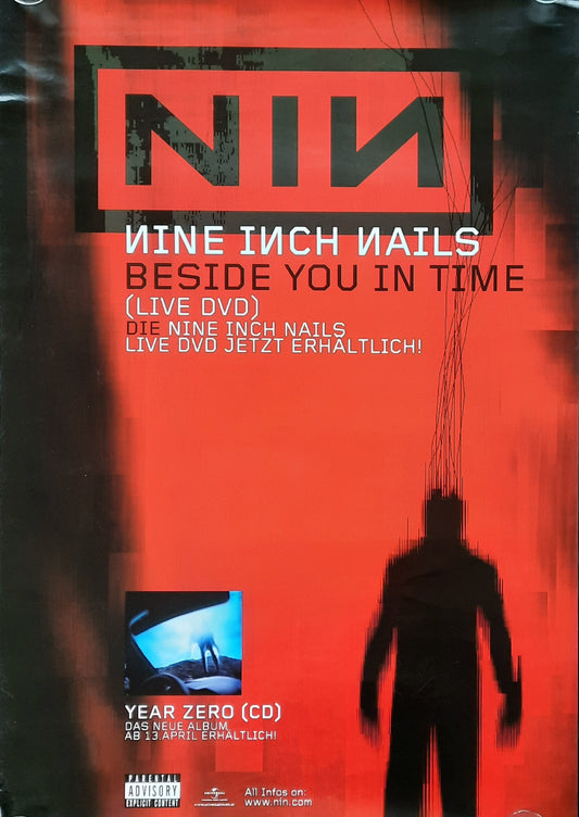NINE INCH NAILS 2007 Promotion Poster Album "Beside You In Time"