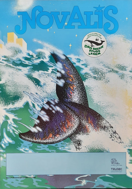 NOVALIS Original Concert Poster 1979 Germany 1