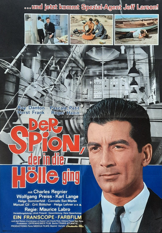 OPERATION CROSSBOW Original Movie Poster 1966 Maurice Labro German 1-Sheet Poster