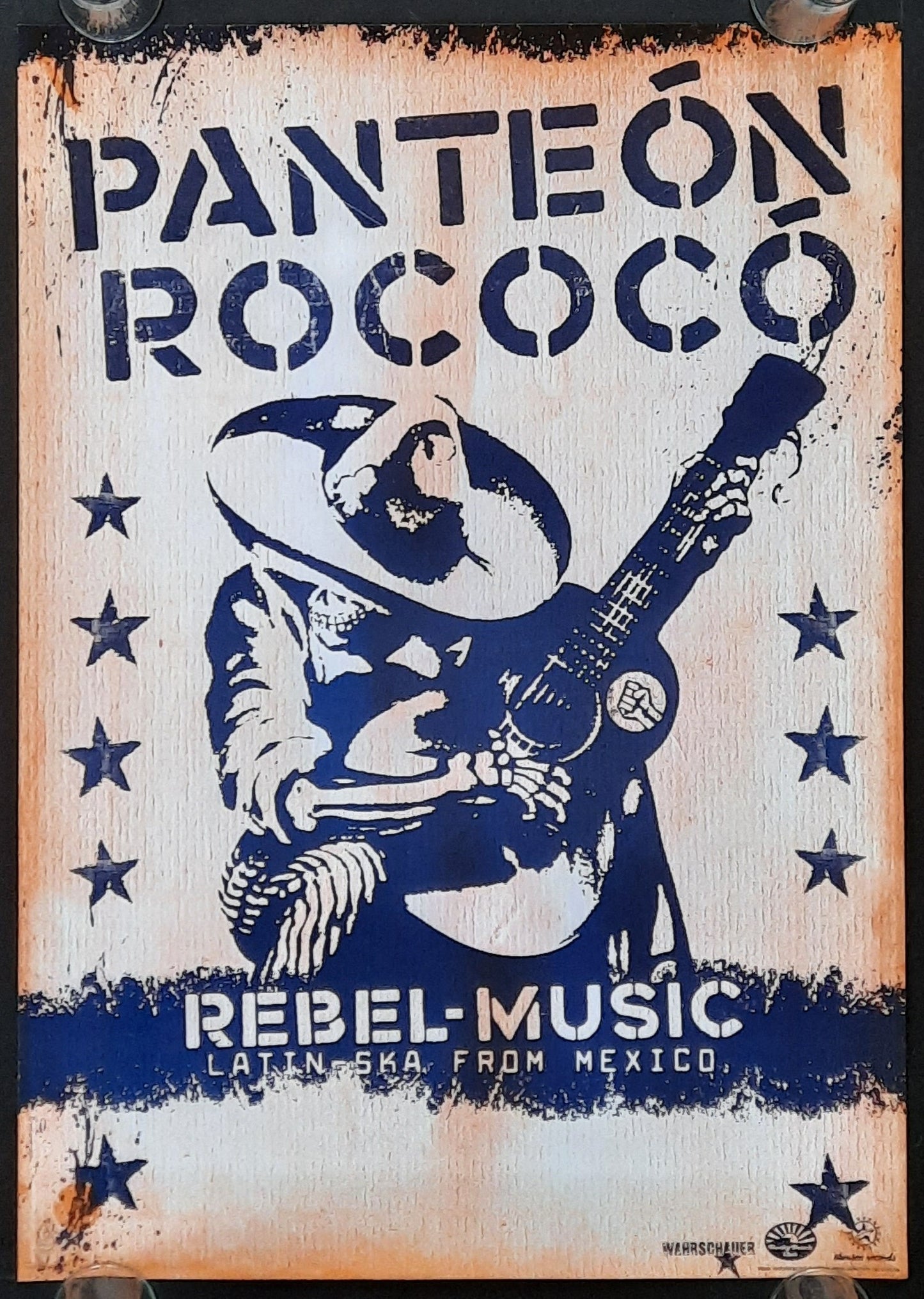 PANTEÓN ROCOCÓ Original Concert Poster 2000s World Tour 42x59b (3) 1