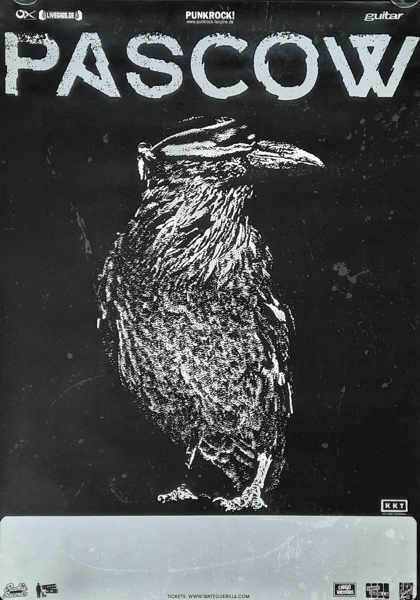 PASCOW Original Concert Poster 2014 Diene der Party Tour