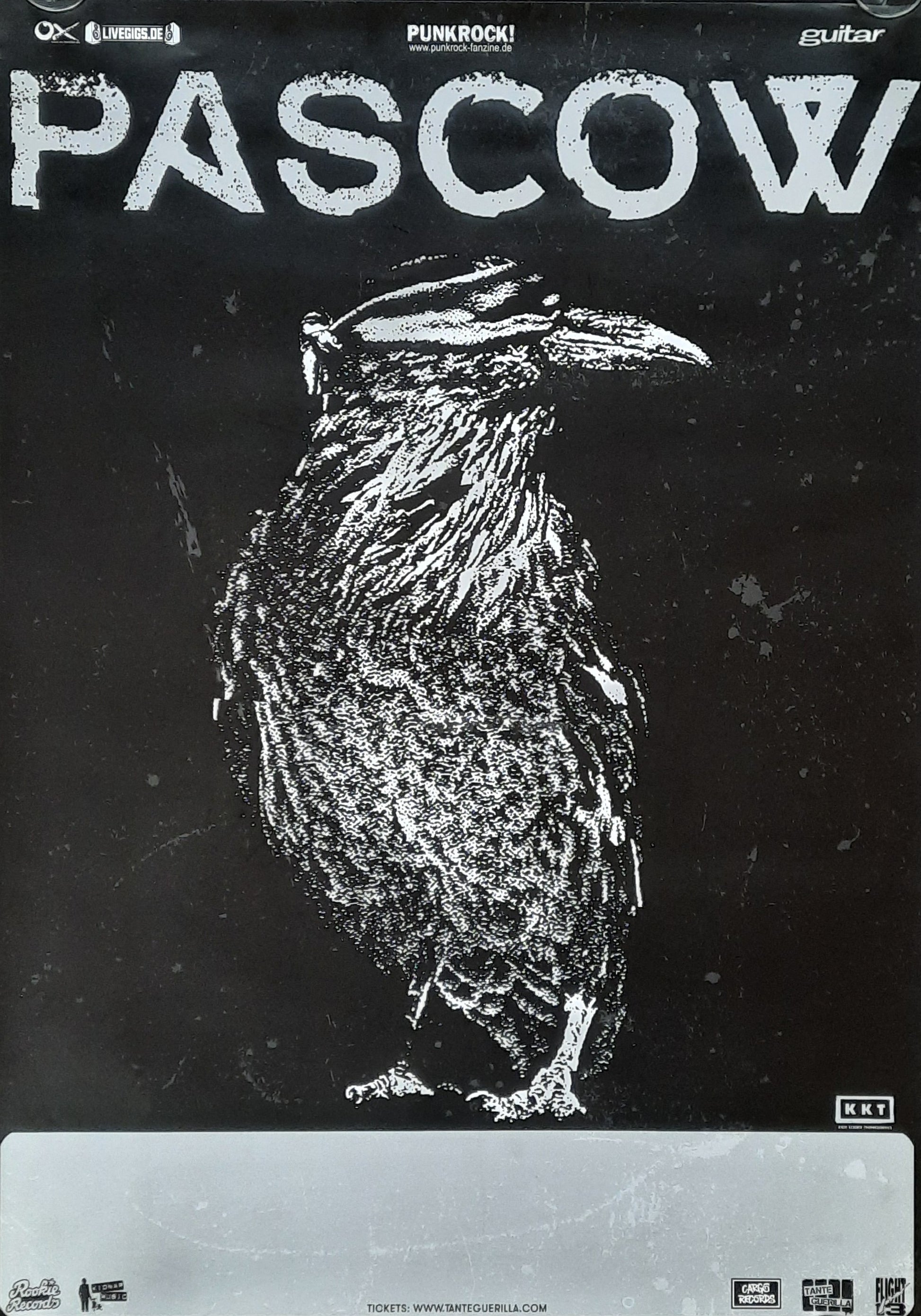 PASCOW Original Concert Poster 2014 Diene der Party Tour