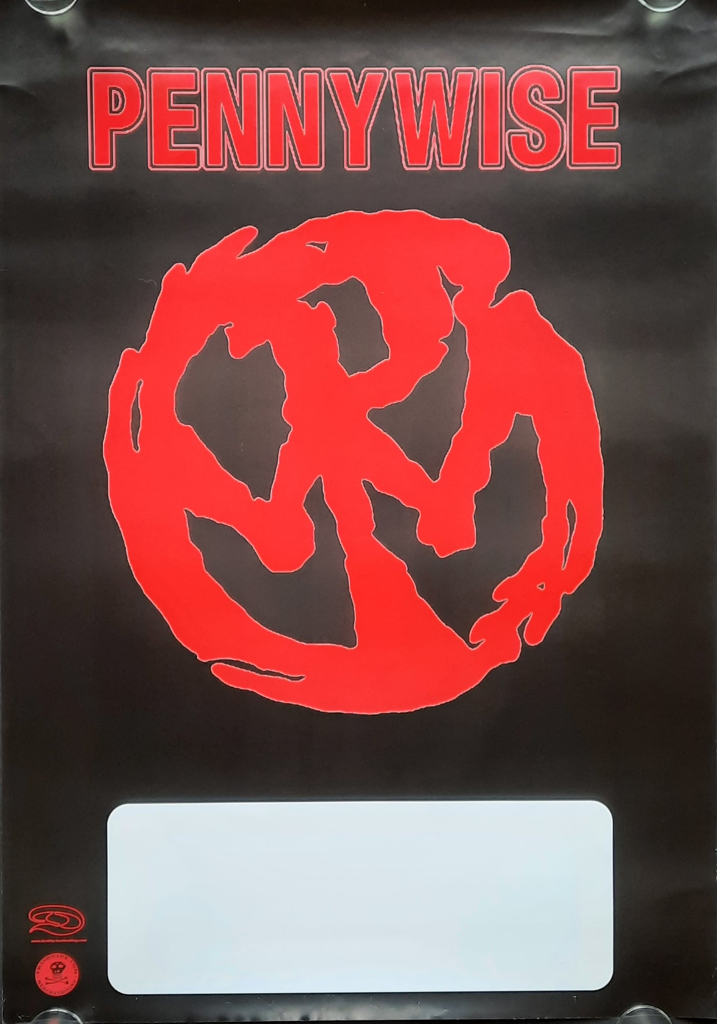 PENNYWISE Original Concert Poster 2010 Europe Germany 1