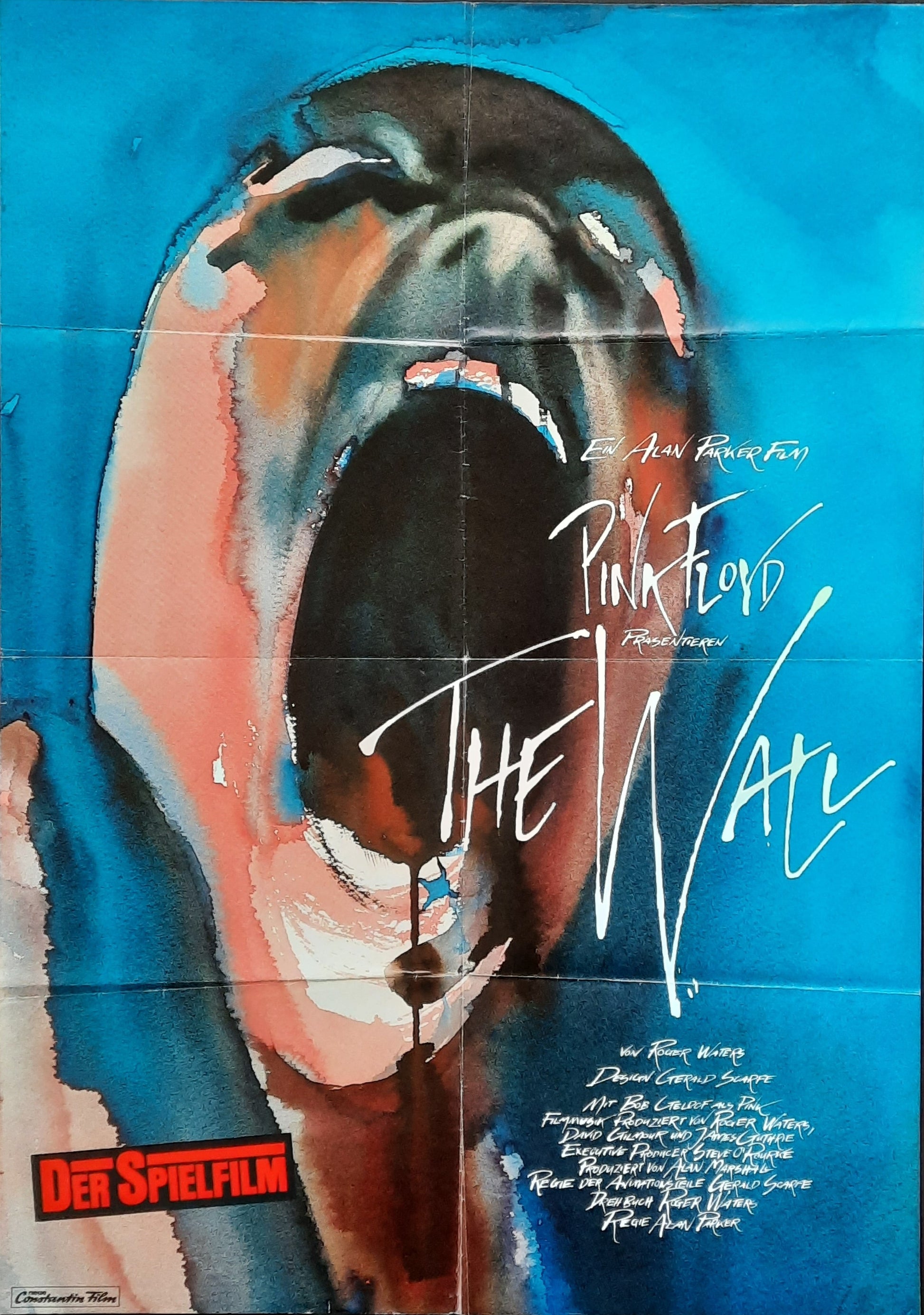 PINK FLOYD - The Wall - Original Movie Poster 1982 German 1-Sheet (2)