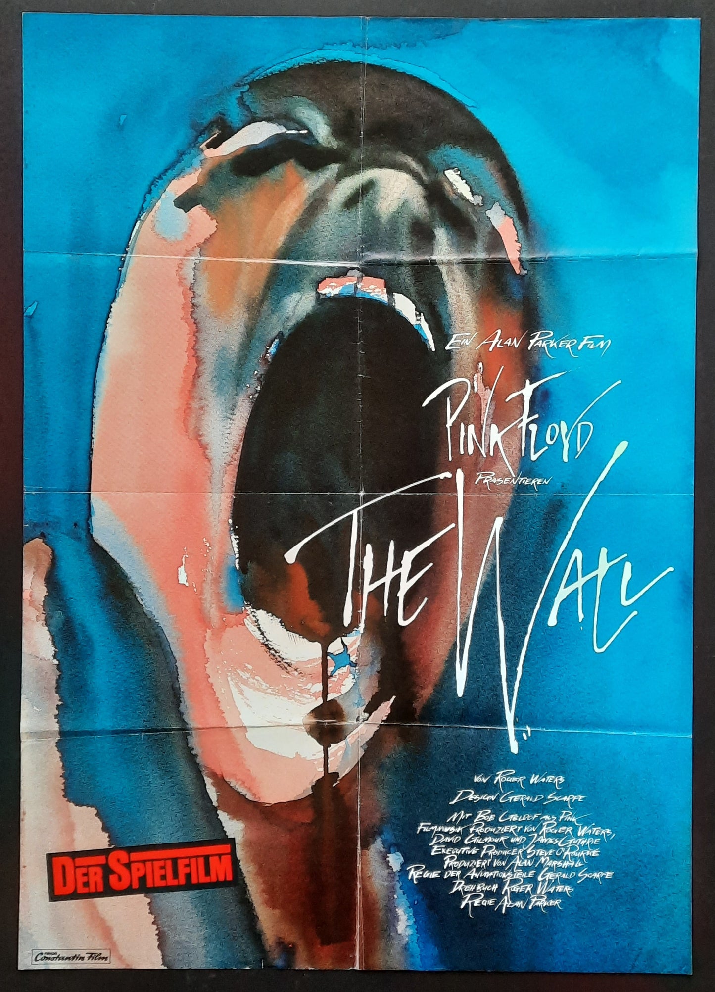 PINK FLOYD - The Wall - Original Movie Poster 1982 German 1-Sheet (2)