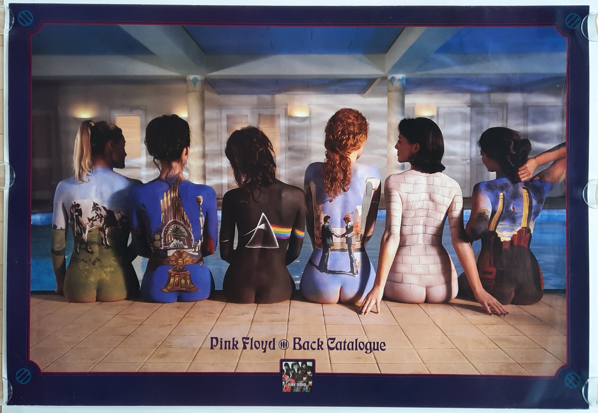 PINK FLOYD 1997 Original Promotion Poster "Back Catalogue" ORIGINAL!!! 2