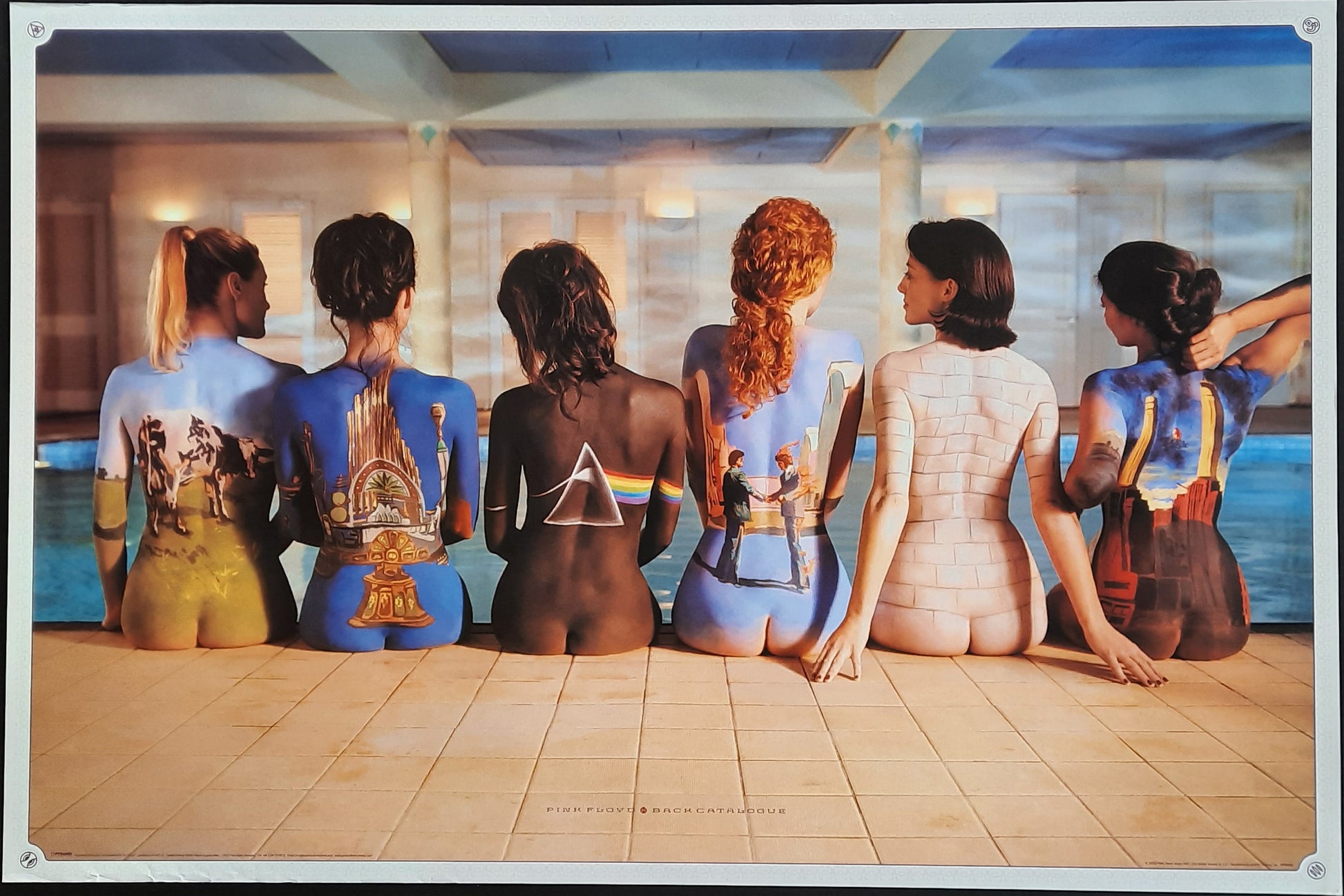 PINK FLOYD 2002 Original Promotion Poster "Back Catalogue"
