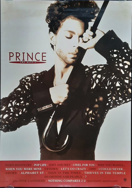 PRINCE 1993 Original Promotion Poster - Album "The Hits 1"