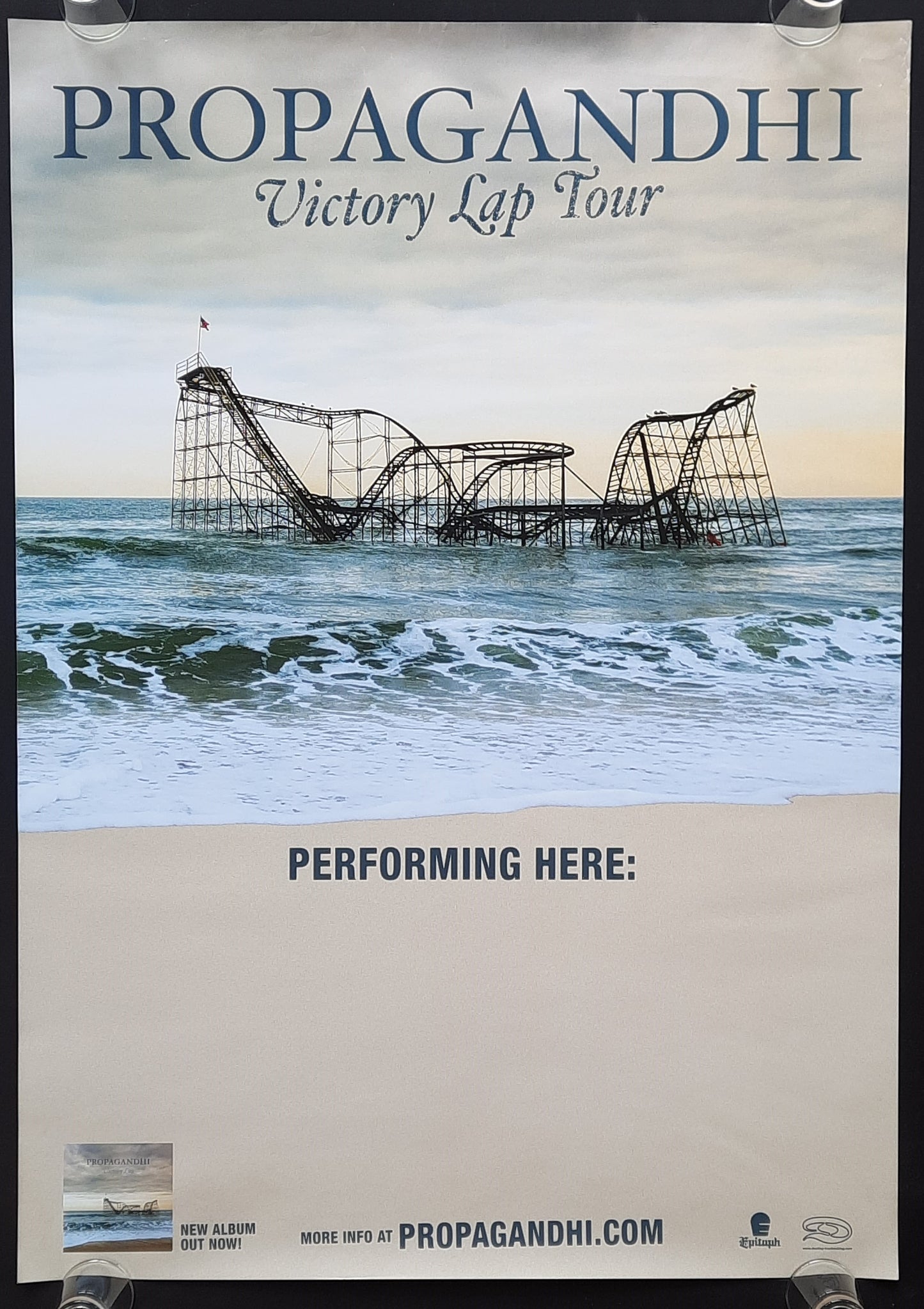PROPAGANGHI Original Concert Poster - 2017 Tour VICTORY LAP