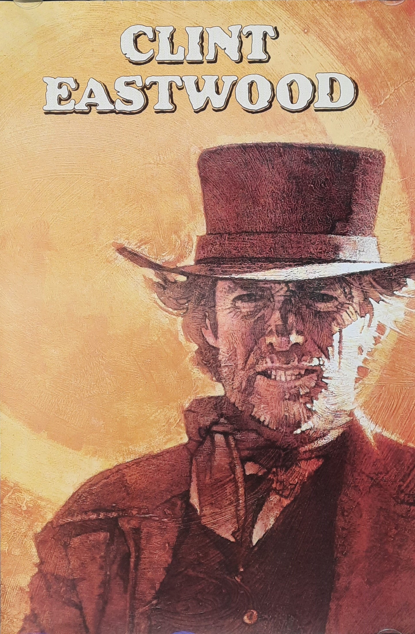 PALE RIDER Original Movie Poster 1985 Clint Eastwood German 1-Sheet ROLLED