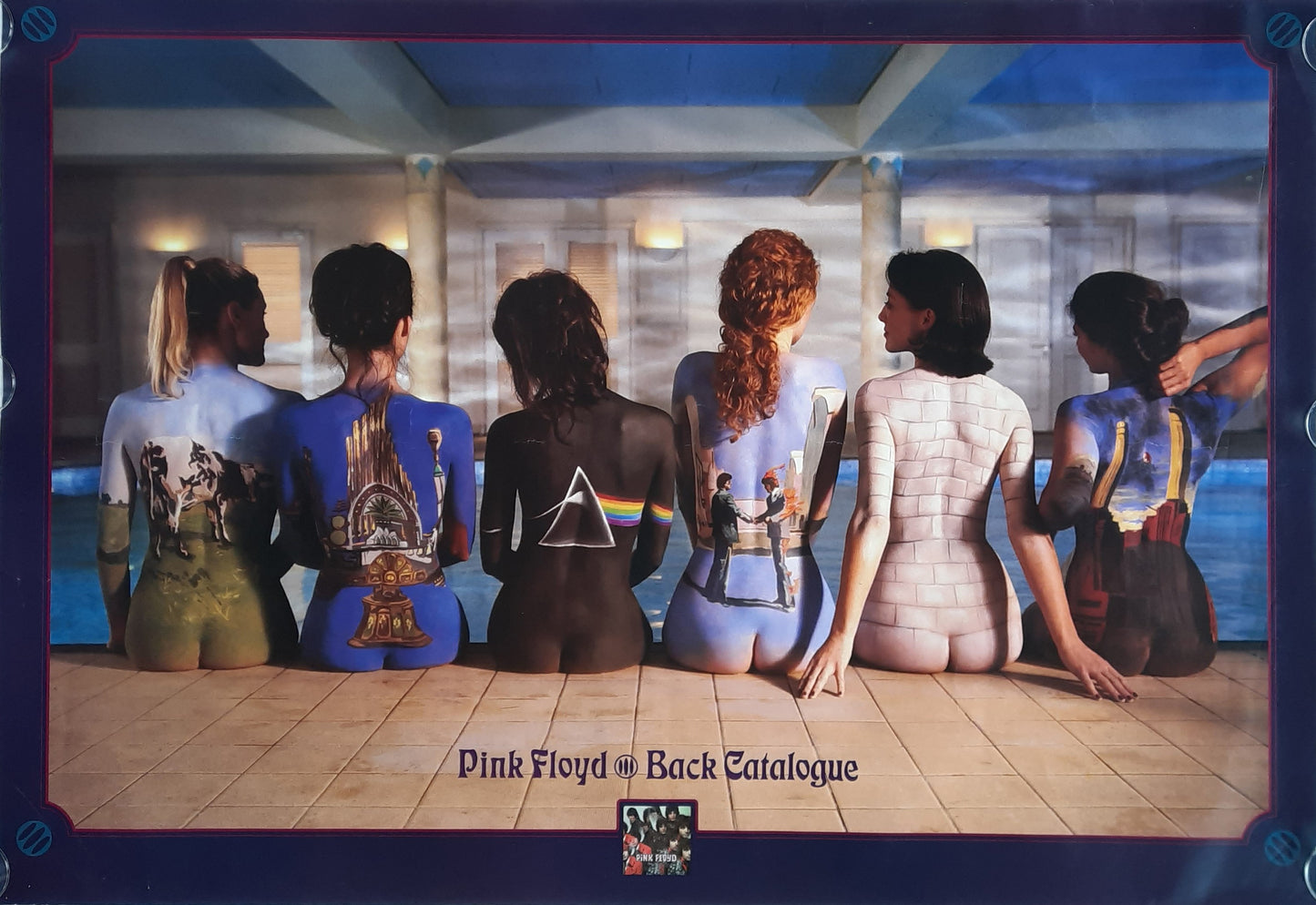 PINK FLOYD 1997 Promotion Poster "Back Catalogue" ORIGINAL!!!