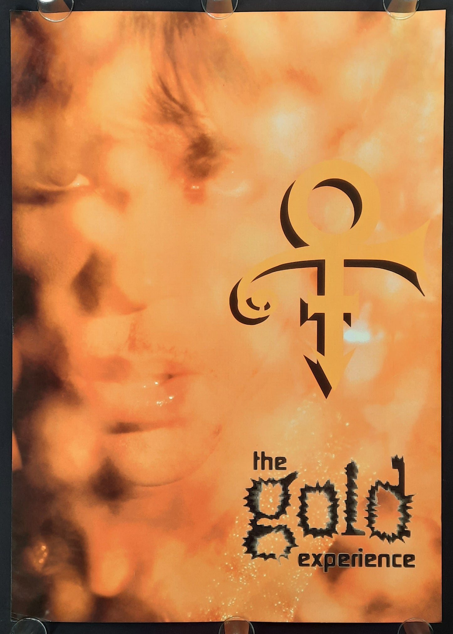 PRINCE 1995 Promotion Poster "THE GOLD EXPERIENCE " Album 1st print