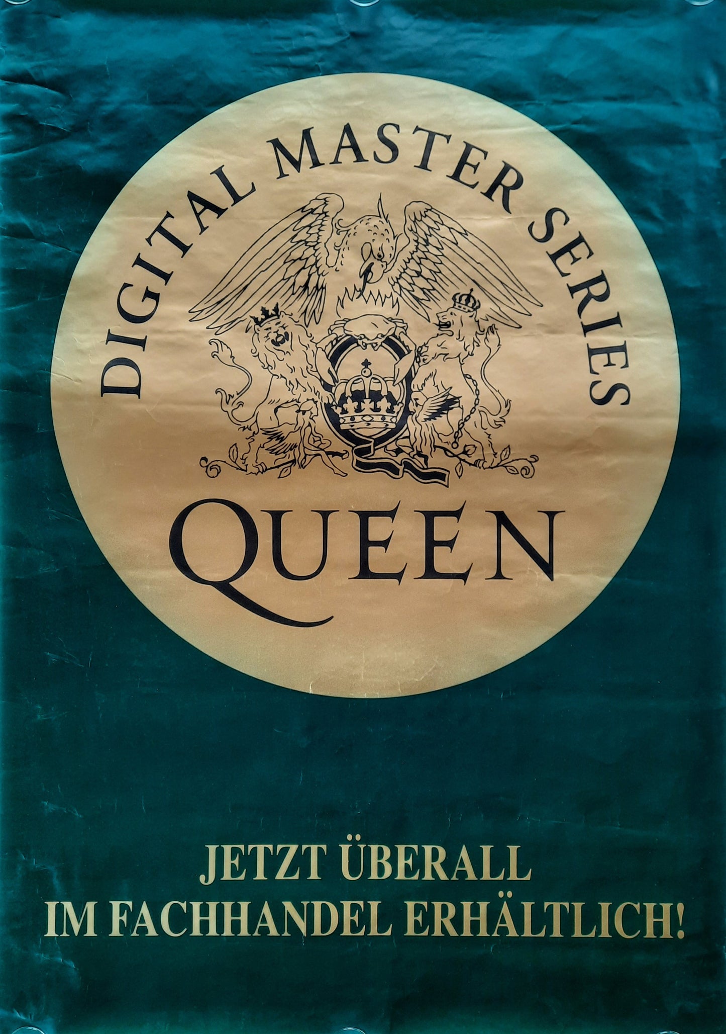 QUEEN Original Promotion Poster - Album "Digital Masters Series" SUBWAY POSTER, 1993