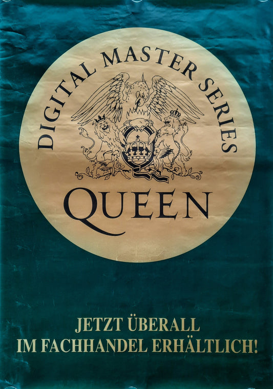 QUEEN Original Promotion Poster - Album "Digital Masters Series" SUBWAY POSTER, 1993