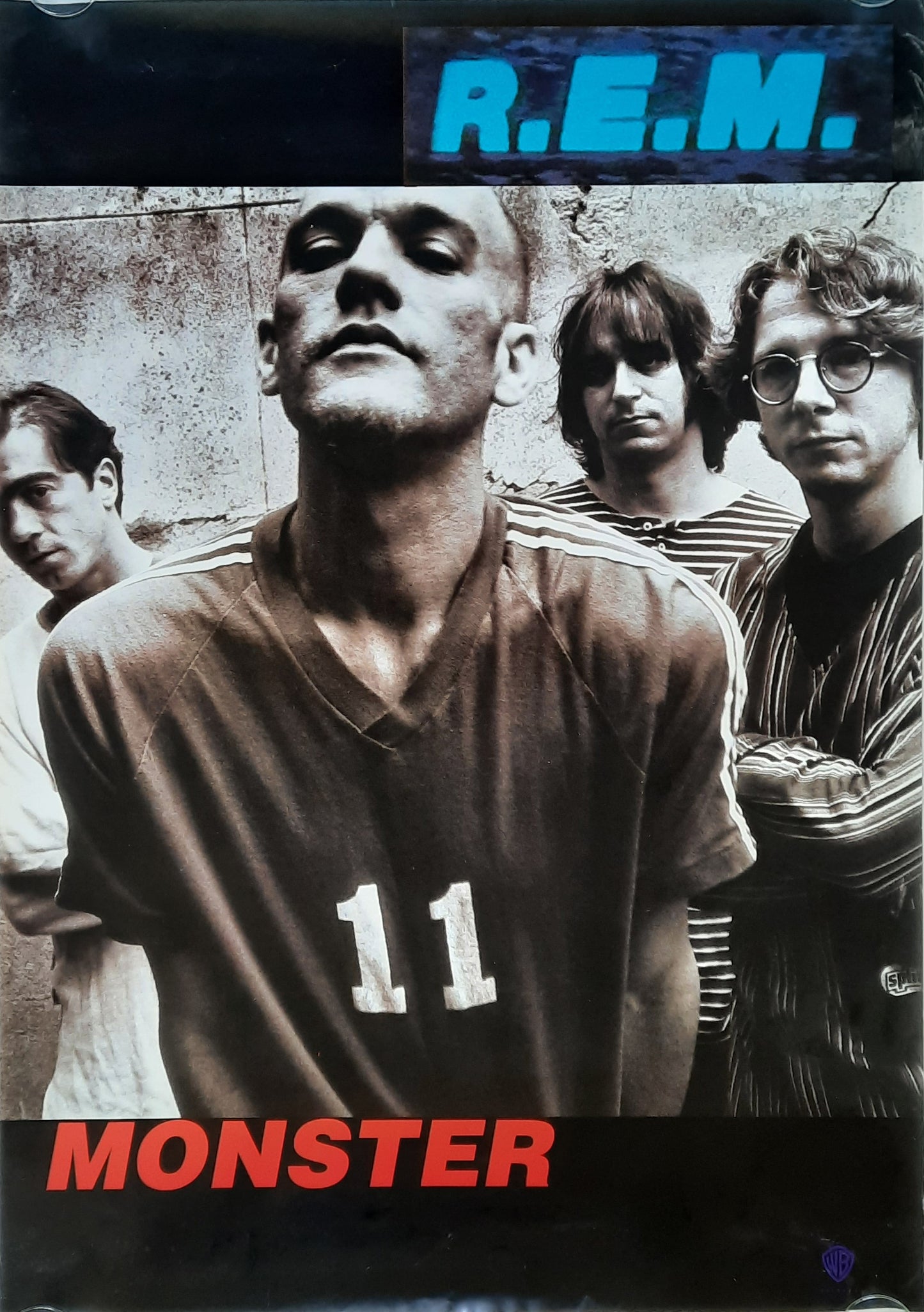 R.E.M. 1994 Promotion Poster Album "Monster" 1st print