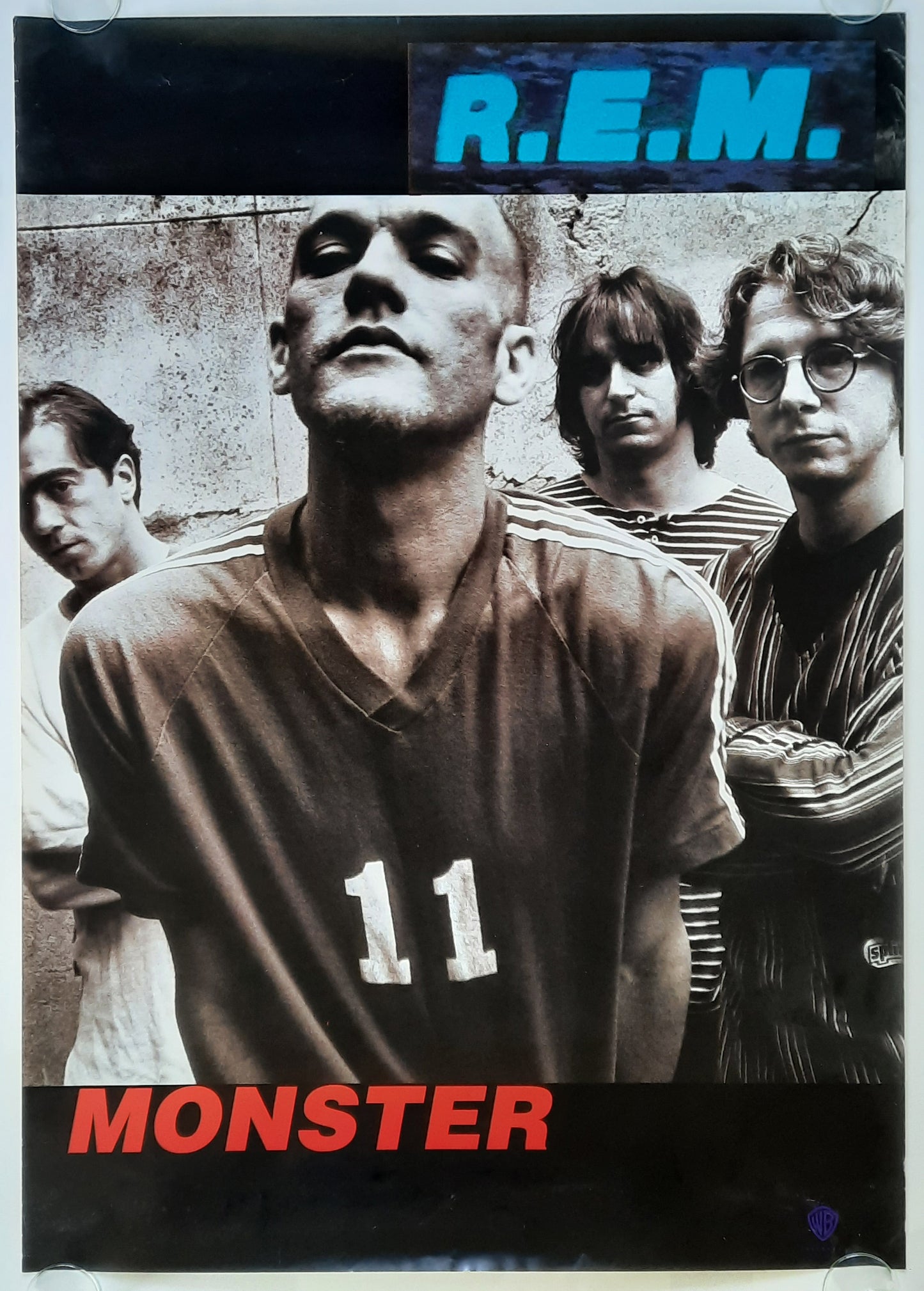 R.E.M. 1994 Promotion Poster Album "Monster" 1st print