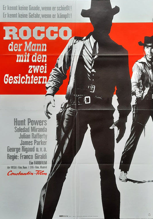 ROCCO - SUGAR COLT Original Movie Poster 1966 Hunt Powers German 1-Sheet Poster