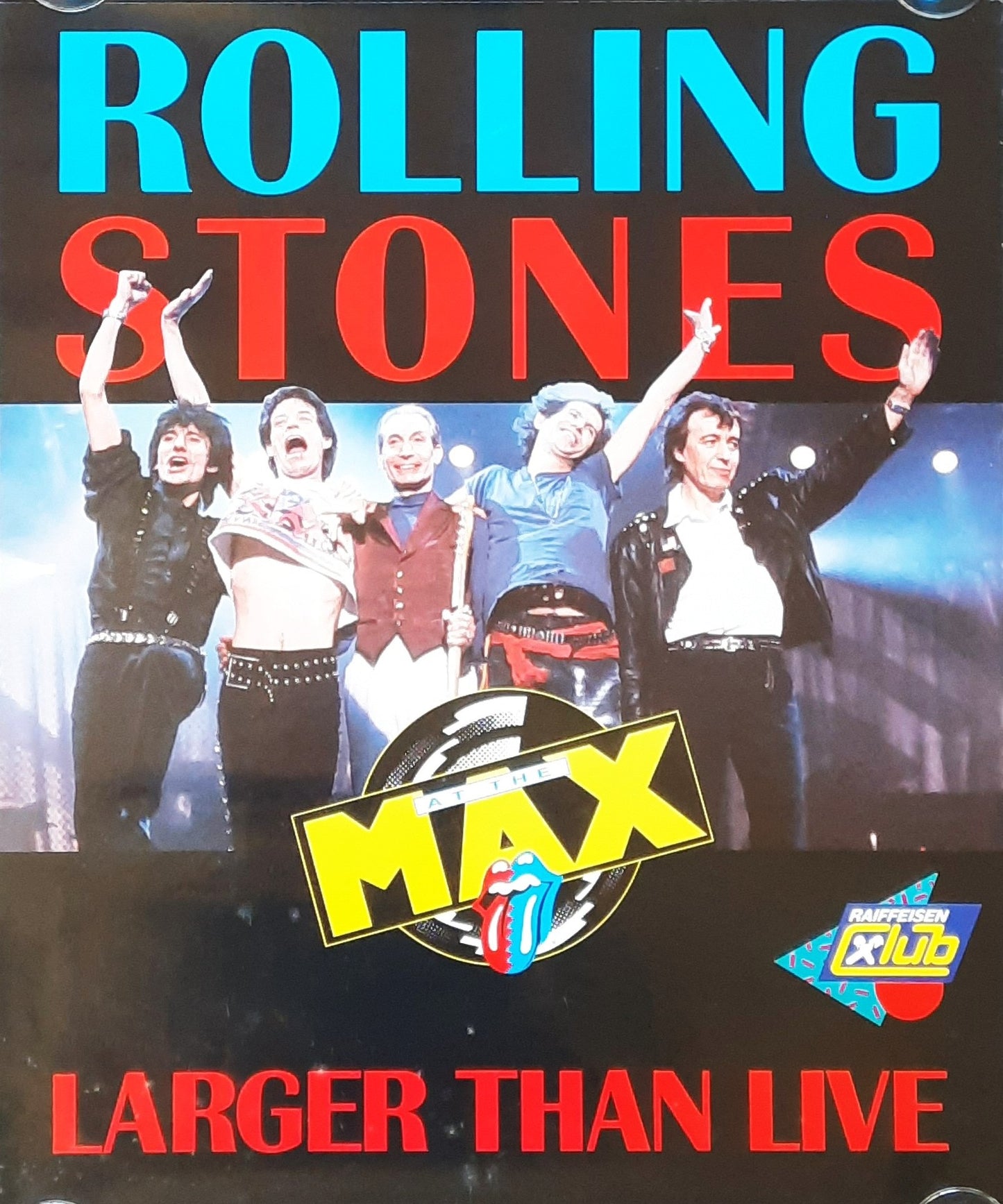 ROLLING STONES 1991 Original Promotion Poster - Movie AT THE MAX 46x55