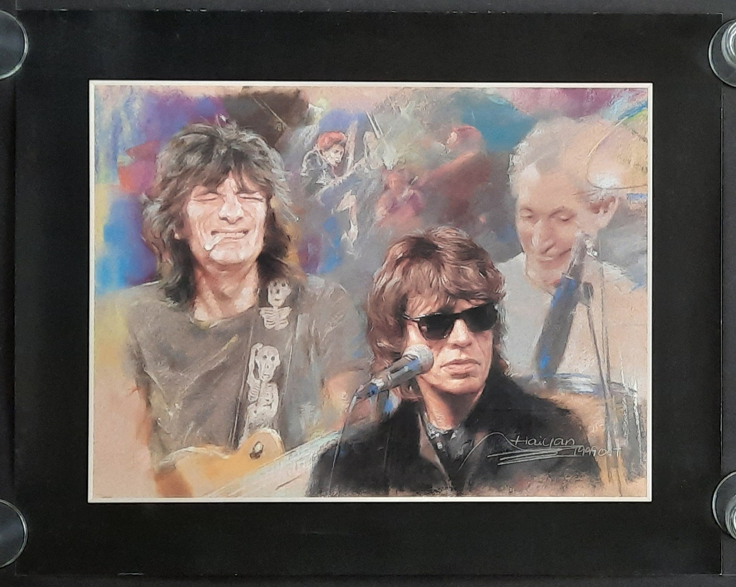 ROLLING STONES 1999 Original Art Print by HAIYAN
