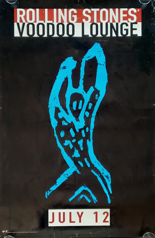 ROLLING STONES Original Promotion Poster - 1994 Album "Voodoo Lounge"