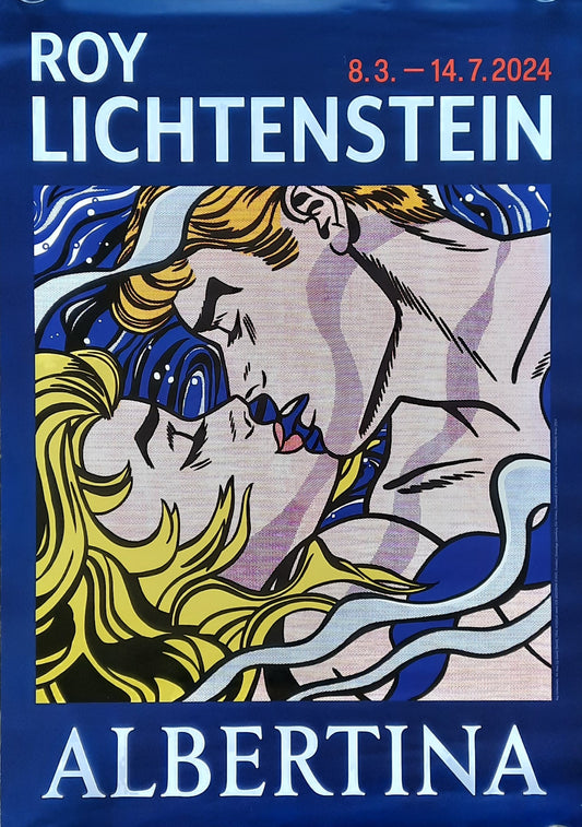 ROY LICHTENSTEIN Original Exhibition Poster 2024 Albertina Vienna Austria I
