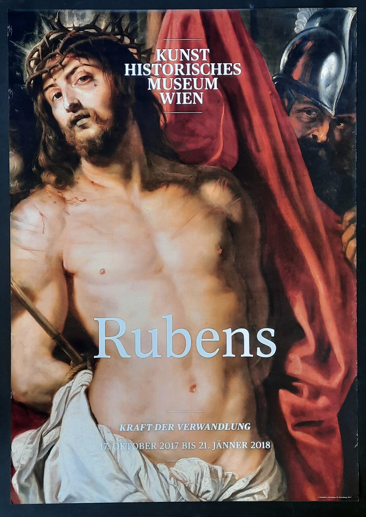 RUBENS Original Exhibition Poster 2018 KHM Vienna Austria 1