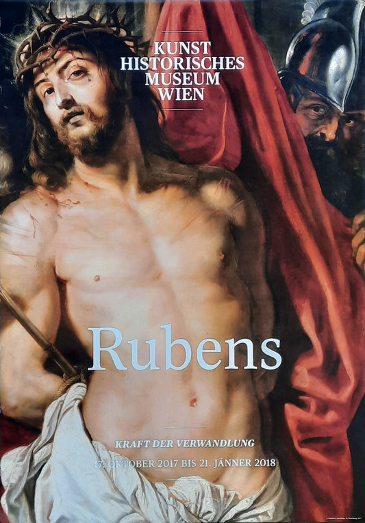 RUBENS Original Exhibition Poster 2018 KHM Vienna Austria 1