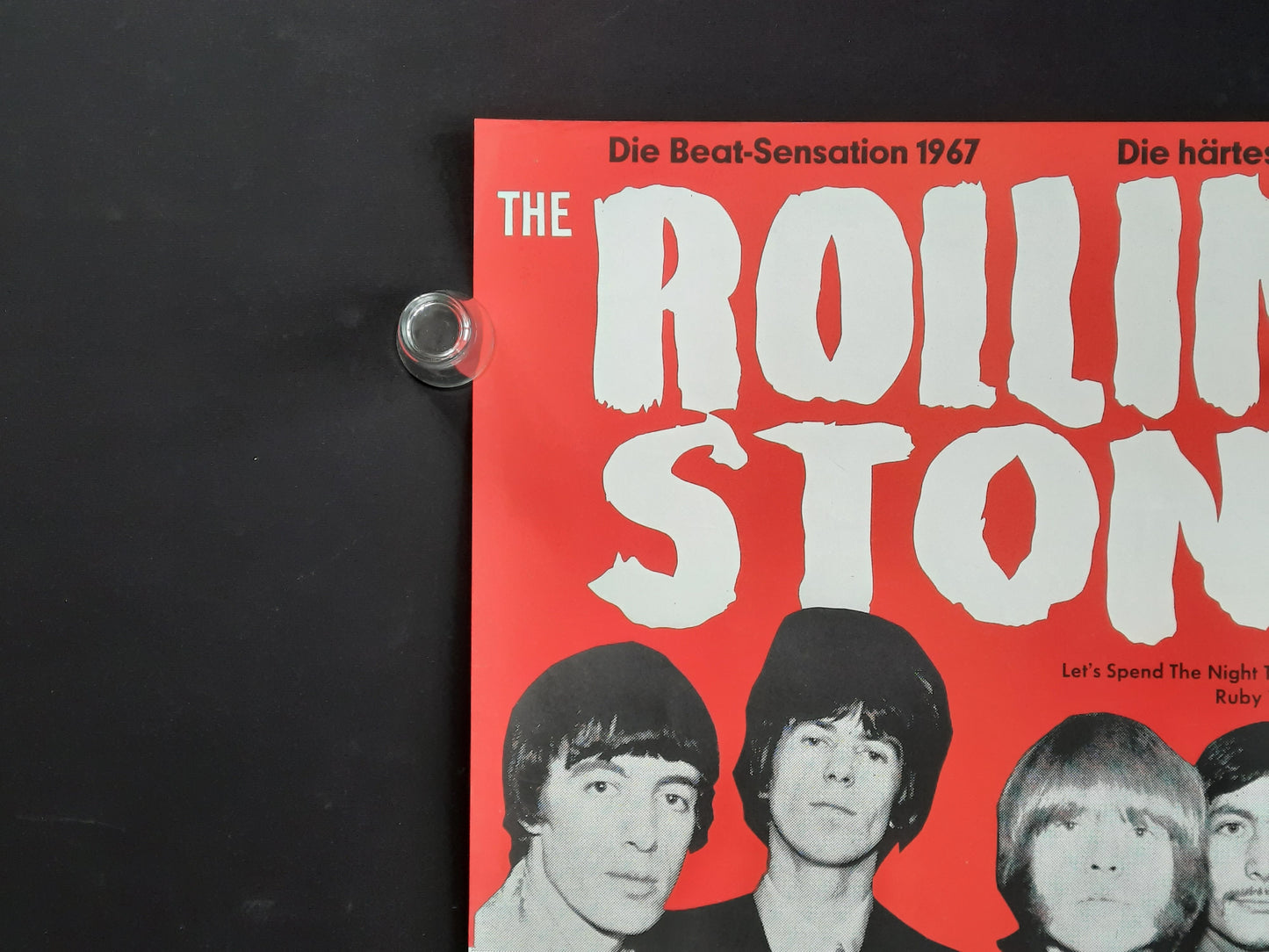 ROLLING STONES Concert Poster March 30, 1967 Köln Germany