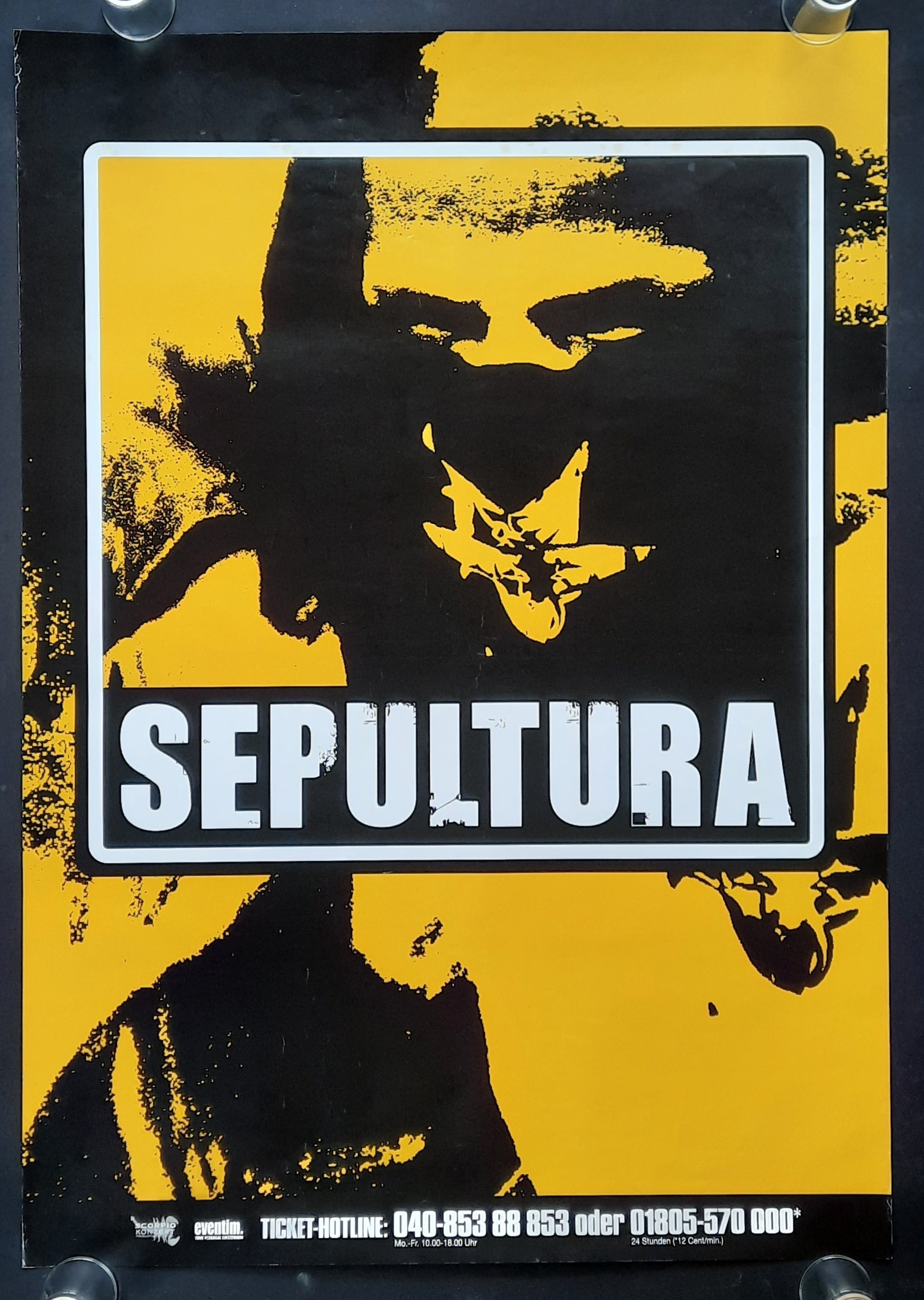 SEPULTURA Original Promotion Poster - 2003 Album REVOLUSONGS