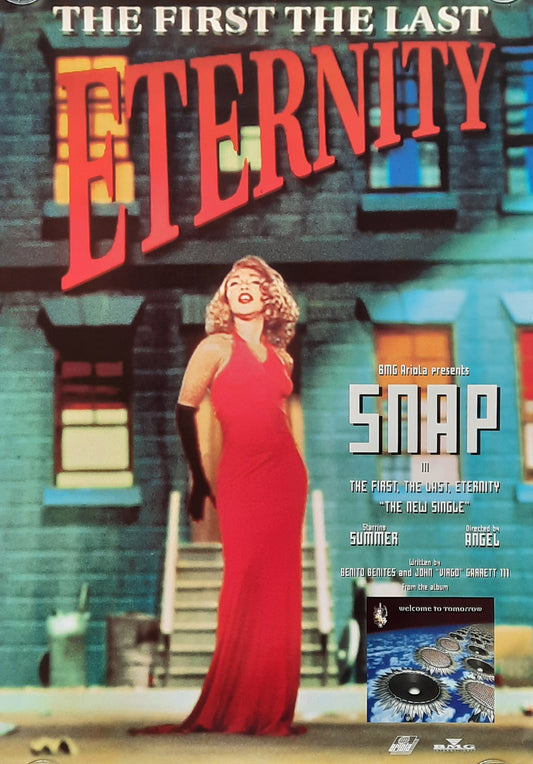 SNAP 1995 Promotion Poster Single "Eternity" 1st print