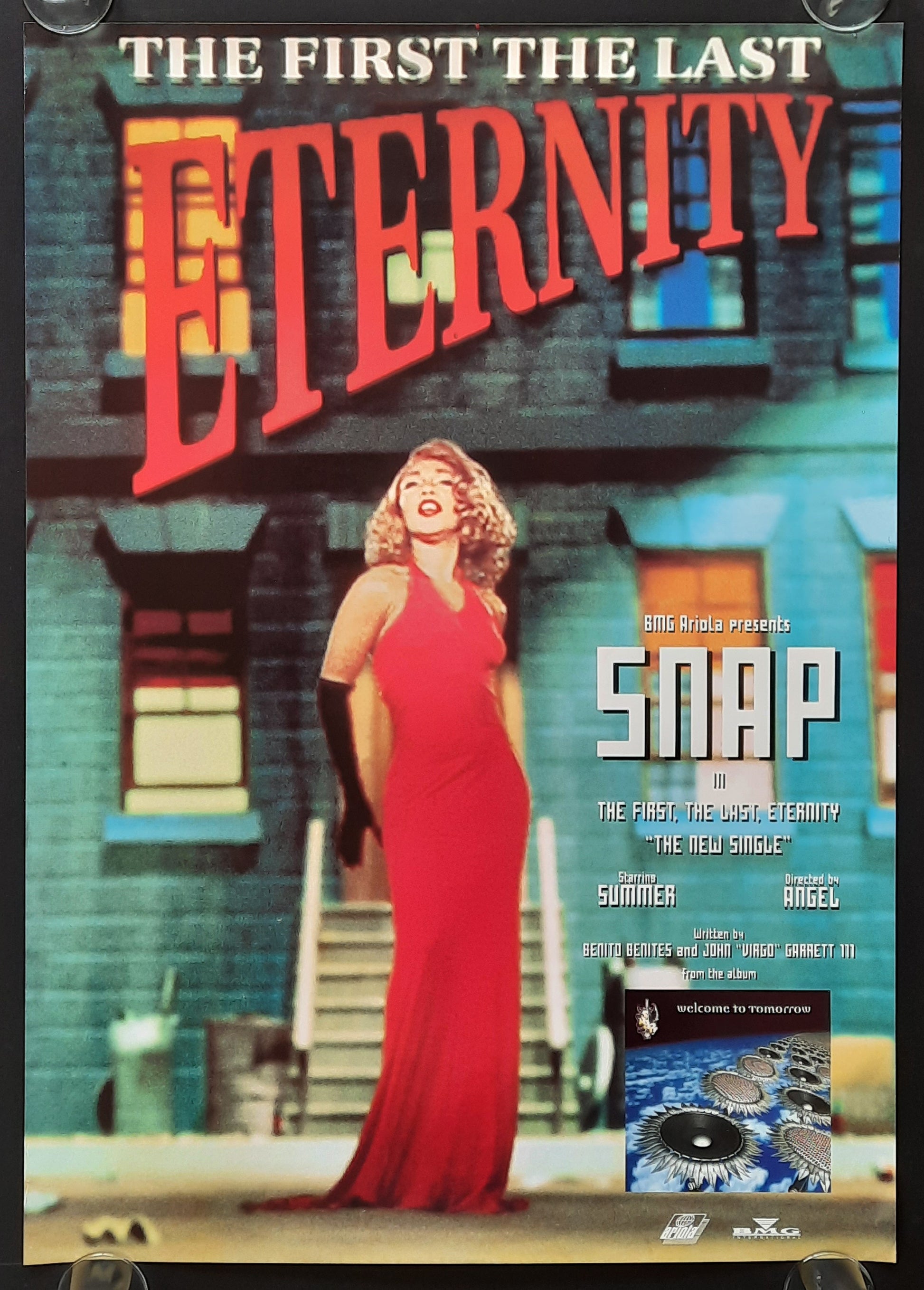 SNAP 1995 Promotion Poster Single "Eternity" 1st print 2