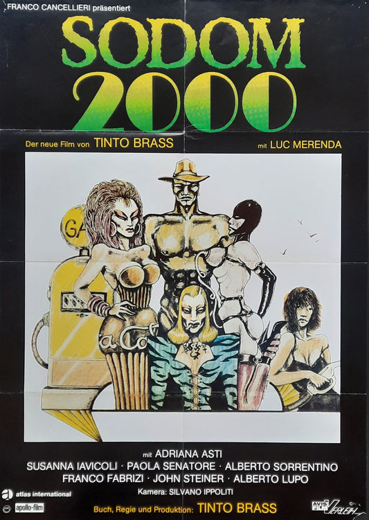 SODOM 2000 Original Movie Poster 1980 Tinto Brass German 1-Sheet 1