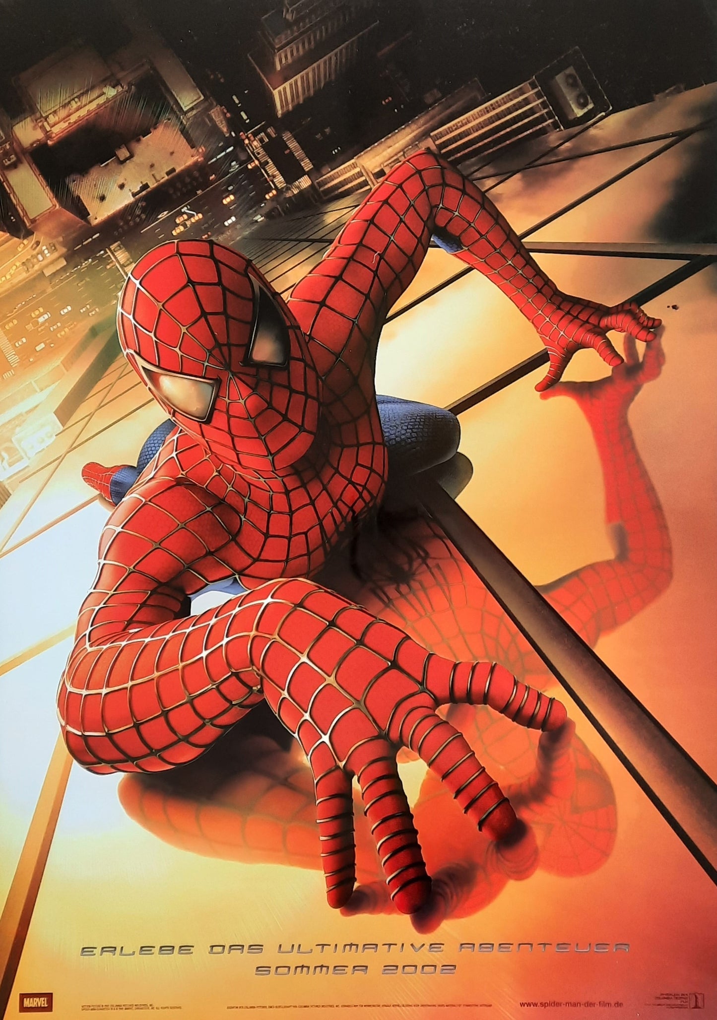 SPIDERMAN 2 Original Movie Poster Teaser 2 F 2002 ROLLED 1