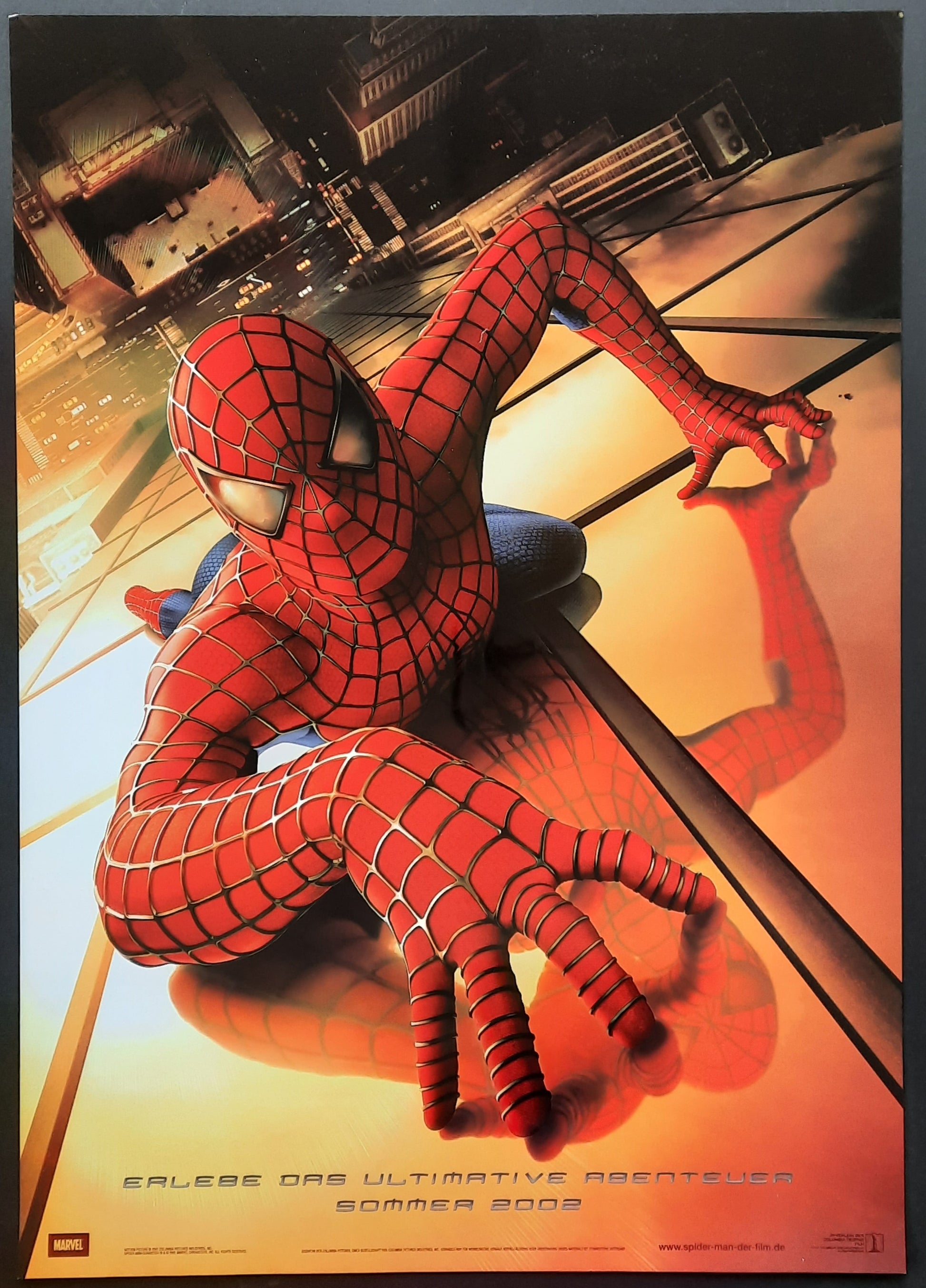 SPIDERMAN 2 Original Movie Poster Teaser 2 F 2002 ROLLED 2