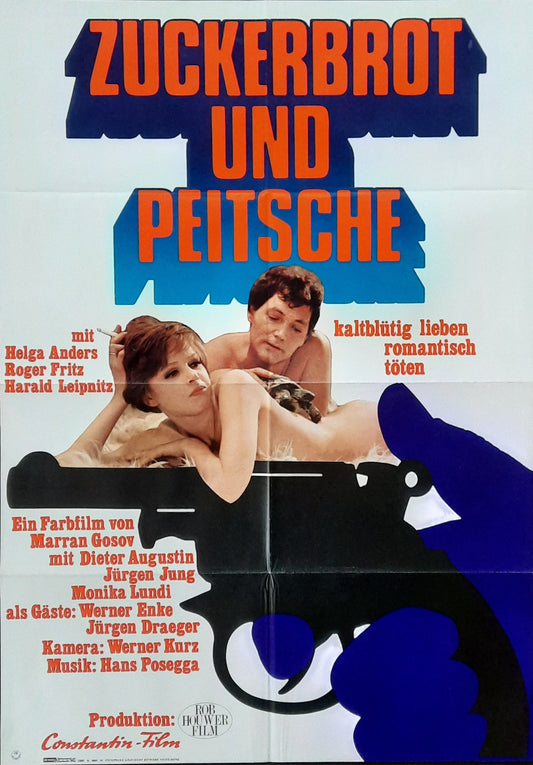 SUGARBREAD AND WHIP Original Movie Poster 1968 Helga Anders German 1-Sheet Poster