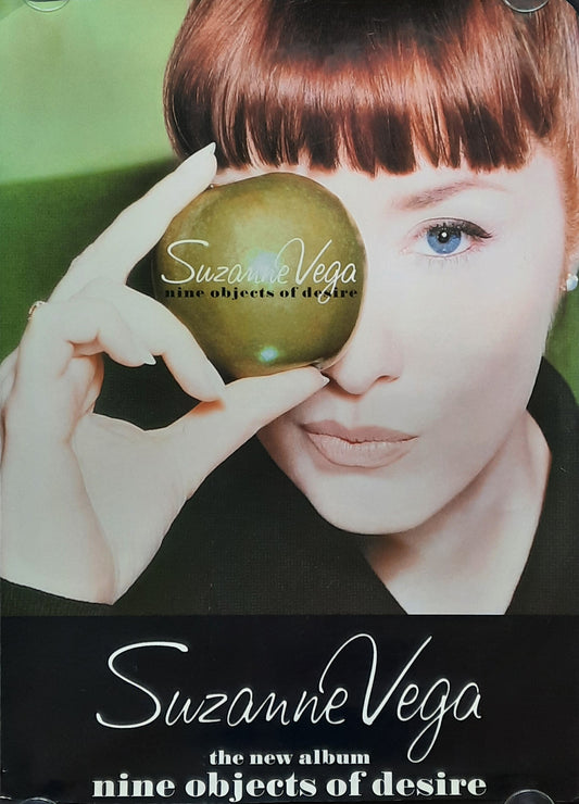 SUZANNE VEGA Original Promotion Poster - 1998 Album "Nine Objects Of Desire"