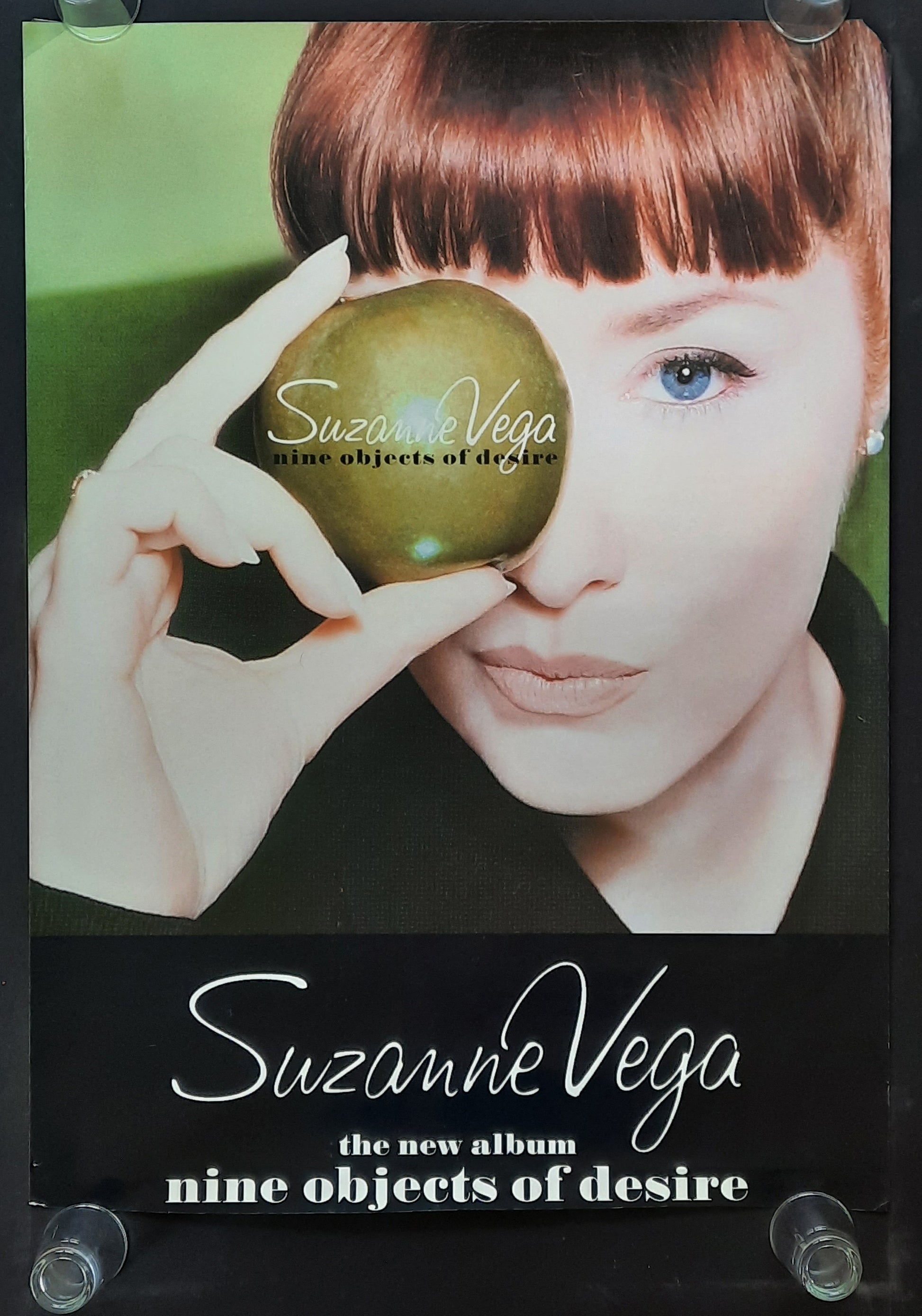 SUZANNE VEGA Original Promotion Poster - 1998 Album "Nine Objects Of Desire" 2